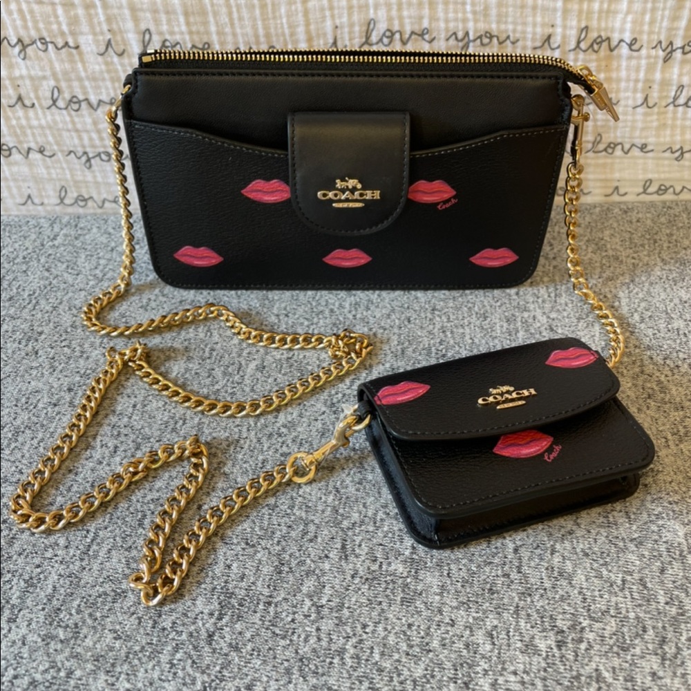 Coach crossbody set & 2 wallets